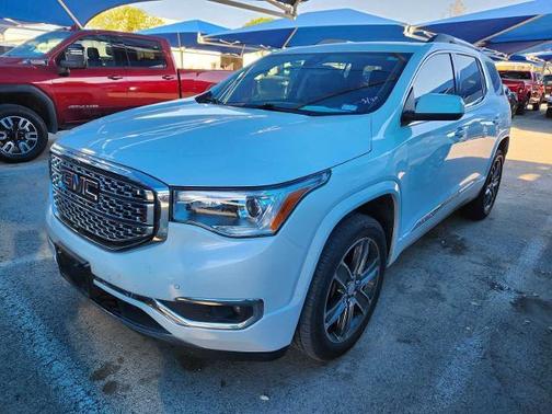White Frost Tricoat 2019 GMC Acadia Denali
