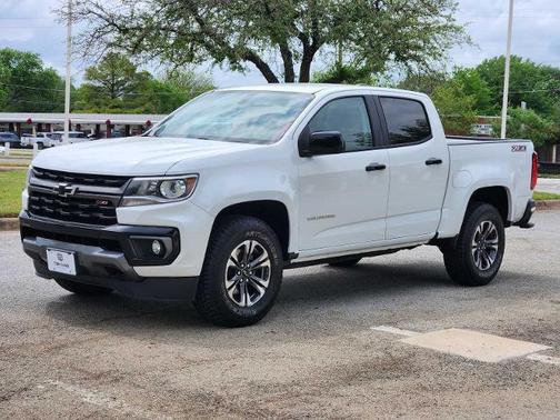 Summit White 2021 Chevrolet Colorado Z71
