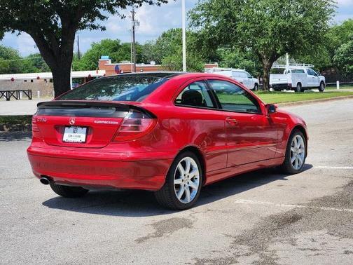 Red 2004 Mercedes-Benz C-Class C230 Kompressor Sport