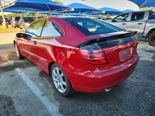Red 2004 Mercedes-Benz C-Class C230 Kompressor Sport