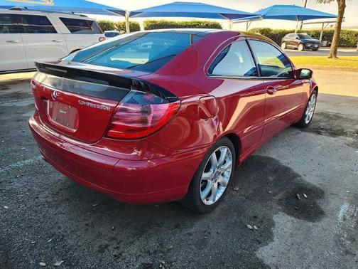 Red 2004 Mercedes-Benz C-Class C230 Kompressor Sport