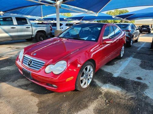 Red 2004 Mercedes-Benz C-Class C230 Kompressor Sport