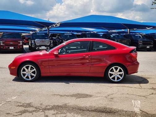 Red 2004 Mercedes-Benz C-Class C230 Kompressor Sport