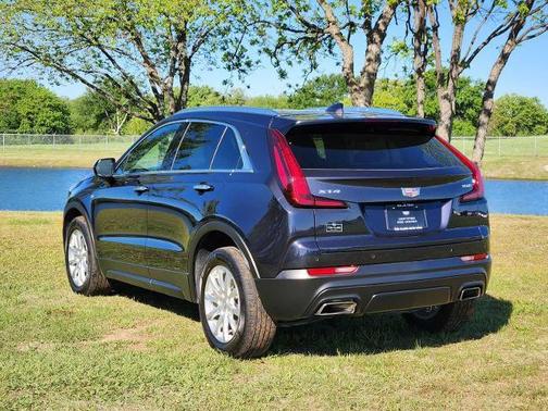 Galactic Gray Metallic 2023 Cadillac XT4 Luxury