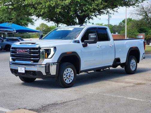 Summit White 2025 GMC Sierra 2500 SLE