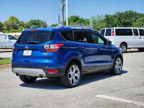 Lightning Blue Metallic 2017 Ford Escape Titanium