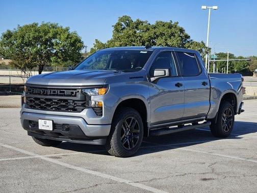 Sterling Gray Metallic 2026 Chevrolet Silverado 1500 Custom