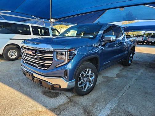 Downpour Metallic 2024 GMC Sierra 1500 SLT
