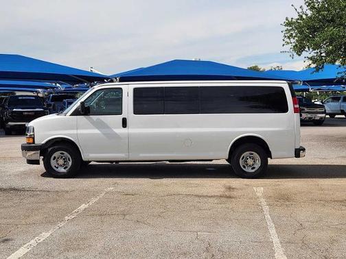 Summit White 2024 Chevrolet Express 3500 RWD 3500 Extended Wheelbase LT