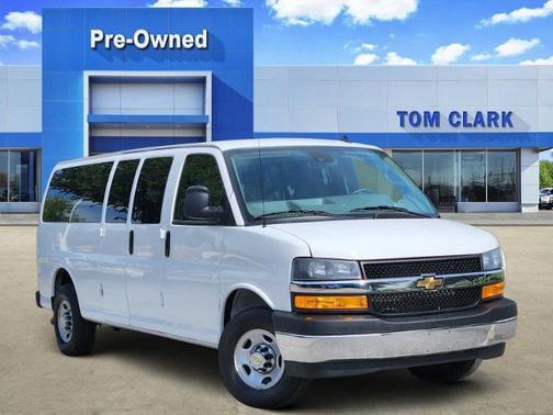 Summit White 2024 Chevrolet Express 3500 RWD 3500 Extended Wheelbase LT