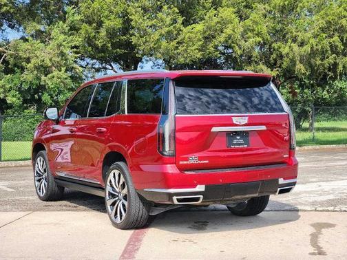 Radiant Red Tintcoat 2025 Cadillac Escalade Premium Luxury