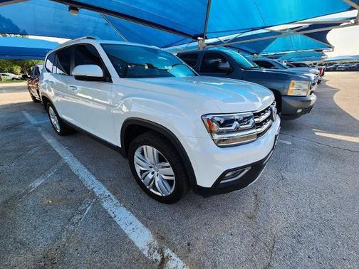 White 2019 Volkswagen Atlas 3.6L SEL