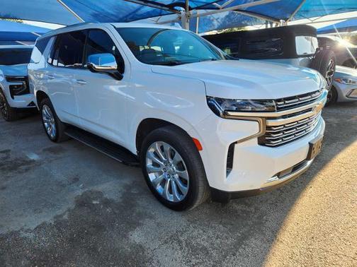 Summit White 2021 Chevrolet Tahoe Premier