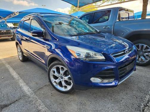 Deep Impact Blue 2013 Ford Escape Titanium