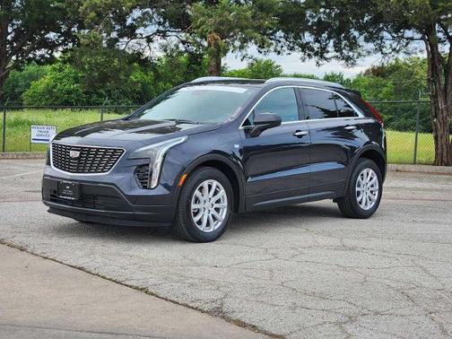 Galactic Gray Metallic 2023 Cadillac XT4 Luxury