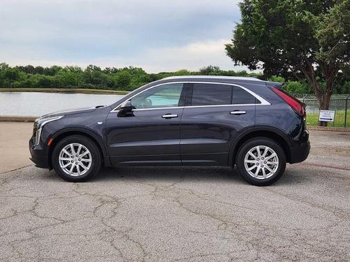 Galactic Gray Metallic 2023 Cadillac XT4 Luxury