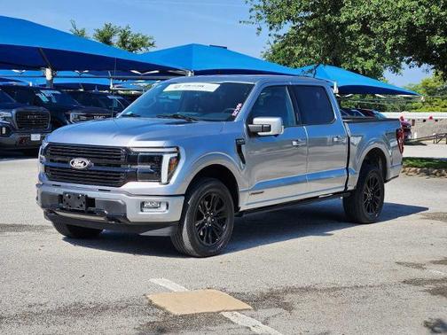 Iconic Silver Metallic 2024 Ford F-150 Platinum