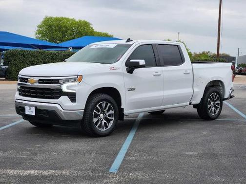 Summit White 2023 Chevrolet Silverado 1500 LT