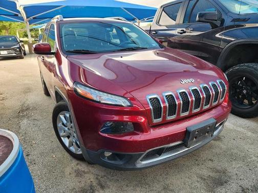 Deep Cherry Red C 2017 Jeep Cherokee Limited