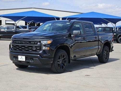Black 2026 Chevrolet Silverado 1500 Custom