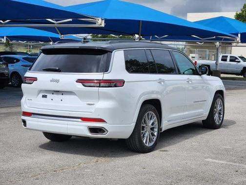 Bright White Clearcoat 2025 Jeep Grand Cherokee L Summit