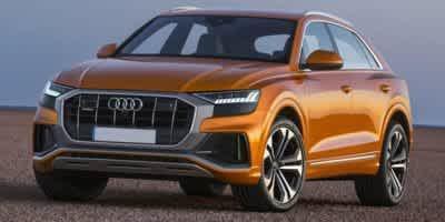 White 2022 Audi Q8 55 Premium Plus