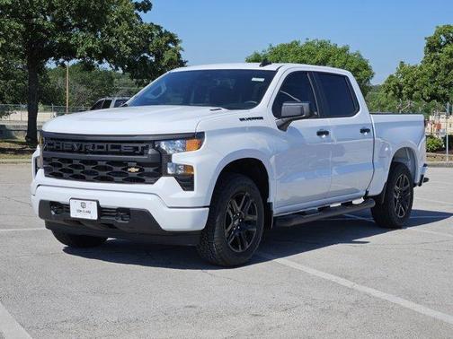 Summit White 2026 Chevrolet Silverado 1500 Custom