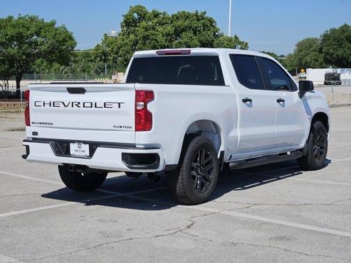 Summit White 2026 Chevrolet Silverado 1500 Custom