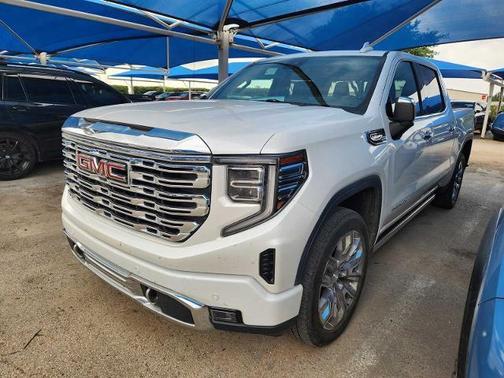 White Frost Tricoat 2023 GMC Sierra 1500 Denali