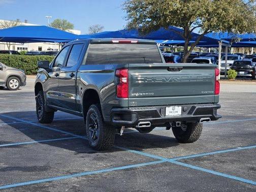 Cypress Gray 2026 Chevrolet Silverado 1500 Custom Trail Boss