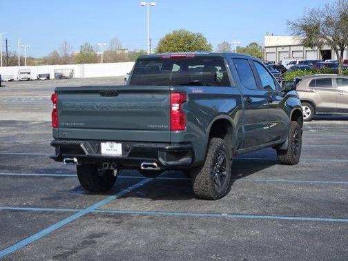 Cypress Gray 2026 Chevrolet Silverado 1500 Custom Trail Boss