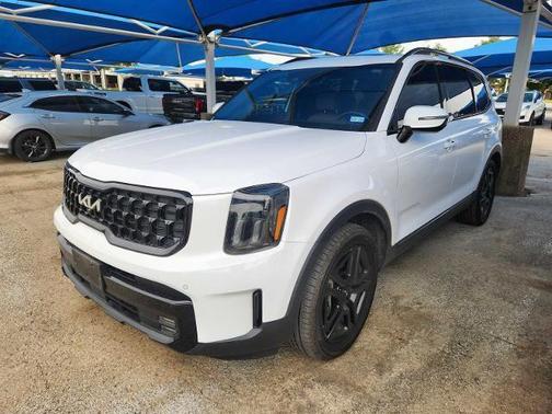 Glacial White Pearl 2024 Kia Telluride SX X-Line