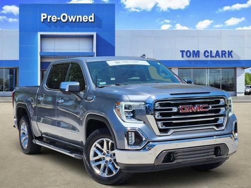 Satin Steel Metallic 2021 GMC Sierra 1500 SLT