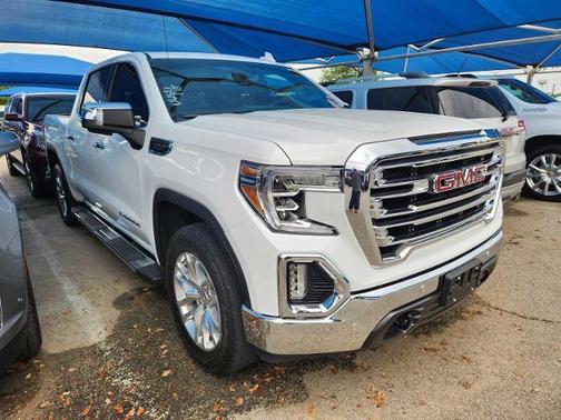 Summit White 2019 GMC Sierra 1500 SLT