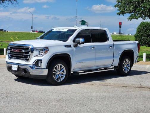 Summit White 2019 GMC Sierra 1500 SLT
