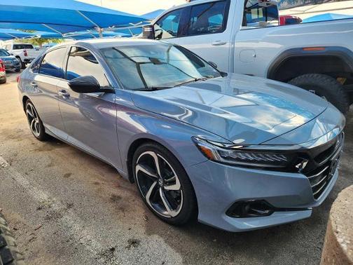Sonic Gray Pearl 2021 Honda Accord Sport 1.5T