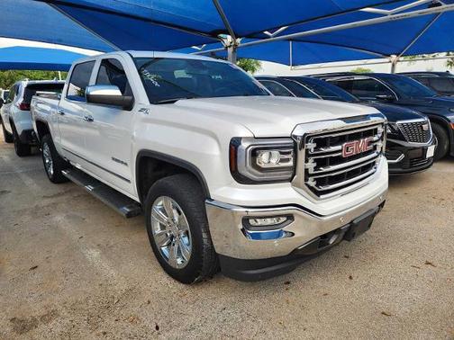 White Frost Tricoat 2018 GMC Sierra 1500 SLT