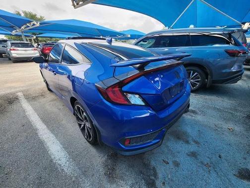 Aegean Blue Metallic 2019 Honda Civic Si Base