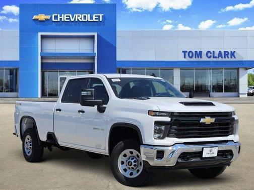 Summit White 2026 Chevrolet Silverado 2500 Crew Cab, Long Bed, WT, 4WD
