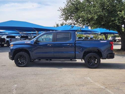 Northsky Blue Metallic 2022 Chevrolet Silverado 1500 Limited Custom Trail Boss