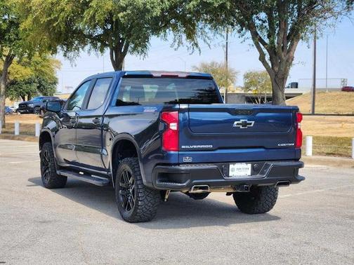 Northsky Blue Metallic 2022 Chevrolet Silverado 1500 Limited Custom Trail Boss