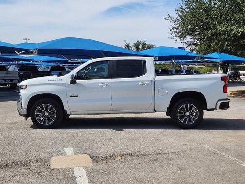 Summit White 2021 Chevrolet Silverado 1500 LT