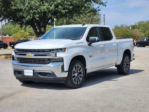 Summit White 2021 Chevrolet Silverado 1500 LT