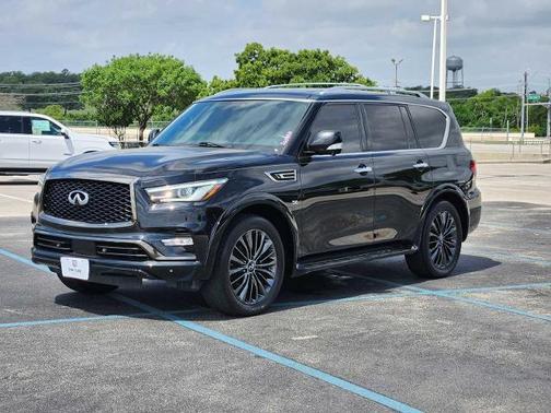 Black Obsidian 2020 INFINITI QX80 Luxe