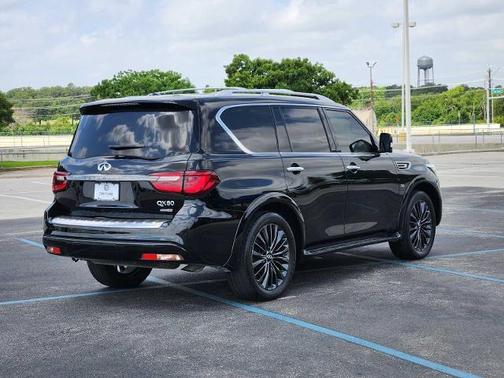 Black Obsidian 2020 INFINITI QX80 Luxe