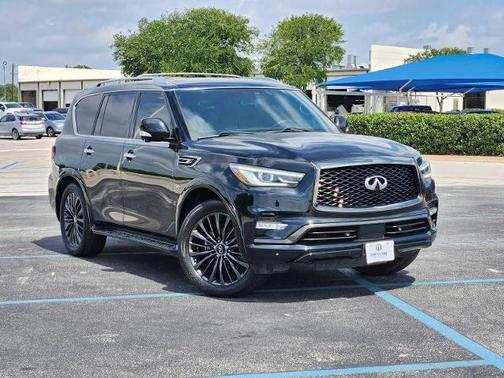 Black Obsidian 2020 INFINITI QX80 Luxe