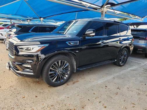 Black Obsidian 2020 INFINITI QX80 Luxe