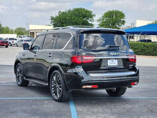Black Obsidian 2020 INFINITI QX80 Luxe