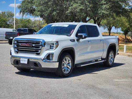 Summit White 2021 GMC Sierra 1500 SLT