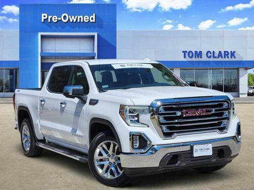 Summit White 2021 GMC Sierra 1500 SLT